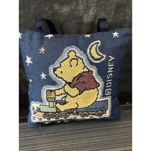 Vintage Goodwin Weavers Hanging Winnie the Pooh Mini Pillow Tapestry Disney